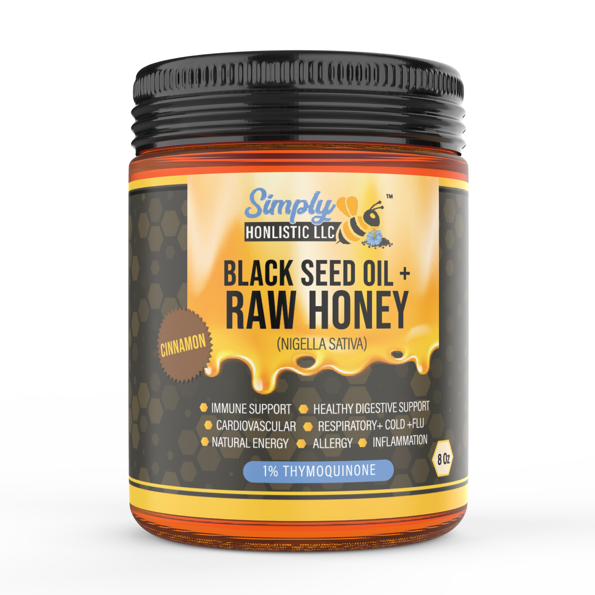 Cinnamon Honey with Black seed oil